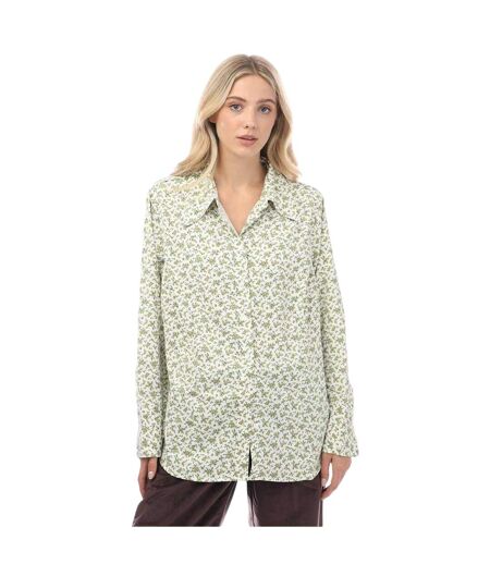 Blouse Motif/style Floral Maeve Elodie Femme Vert Kaki Foncé Levis