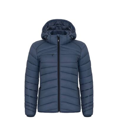 Womens/ladies Idaho Jacket Blue Fog Clique
