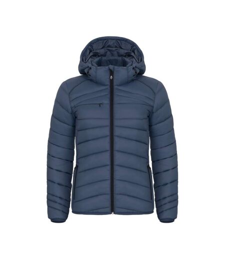 Womens/ladies Idaho Jacket Blue Fog Clique