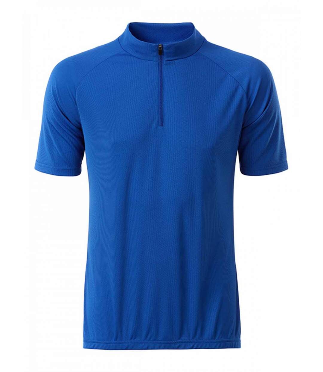 maillot cycliste zippé - HOMME - JN512 - bleu roi