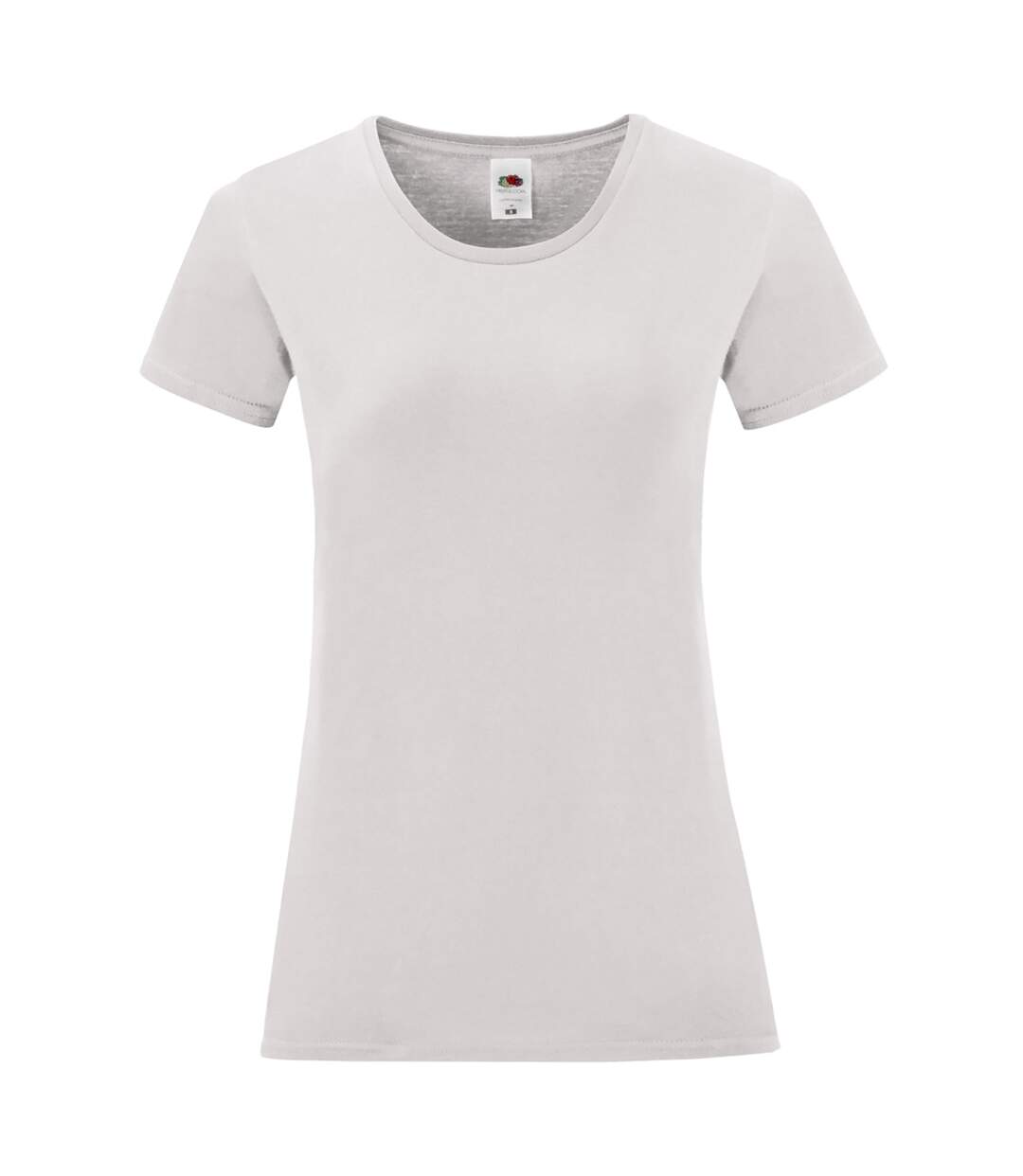 T-shirt manches courtes iconic femme blanc Fruit of the Loom