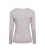 Womens/ladies Keep The Heat Thermal Top Light Beige Mountain Warehouse-2