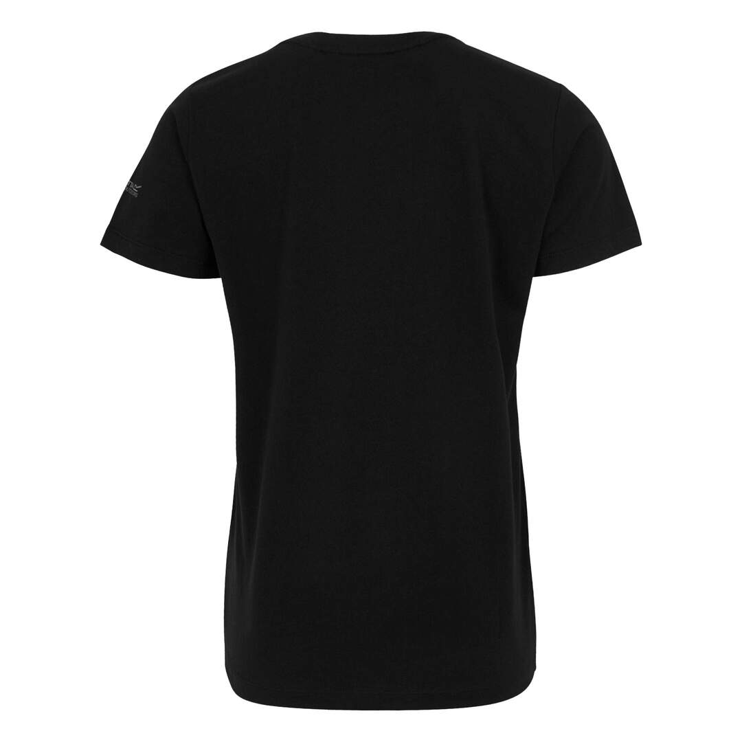 T-shirt filandra femme noir Regatta-2