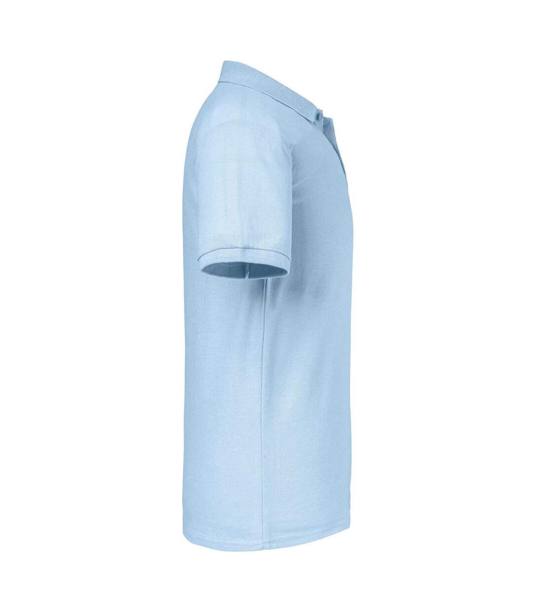 Mens Authentic Eco Polo Shirt Sky Blue Russell-3