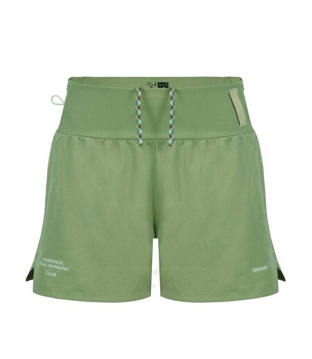 Short De Course Trail Femme Vert Éden Karrimor