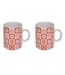 Coffret 2 Mugs en Porcelaine Chachapop 36cl Rose-1