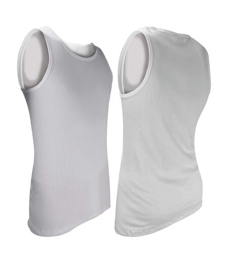 Heat Holders - Lot De 2 Homme Sous Vetements Thermqiue Sans Manche T-shirt