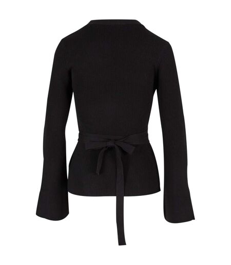 Cardigan Motif/style Côtelé Femme Noir Urban Classics