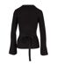 Cardigan Motif/style Côtelé Femme Noir Urban Classics-2