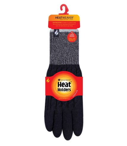 Heat Holders - Ladies Thermal Gloves for Winter in Kisdon Style - M/L