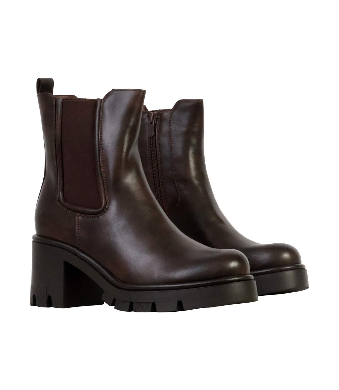 Bottines  à Zip Super mode-3