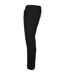 Unisex Adult Basic Organic Cotton Sweatpants Black Build Your Brand-3
