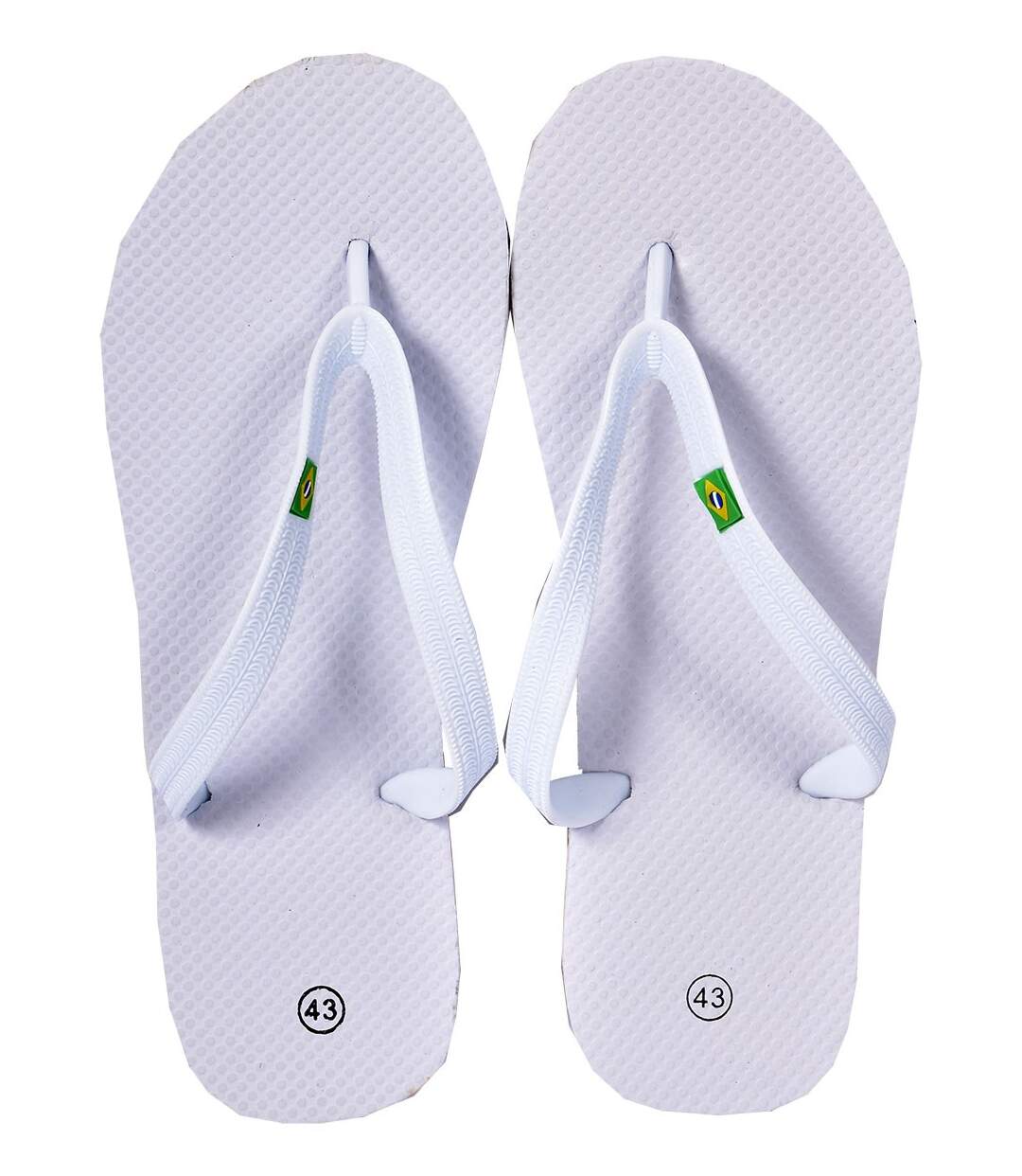 Tong Homme Mode- Chaussure de Plage Piscine - U7560 BRESIL BLANC