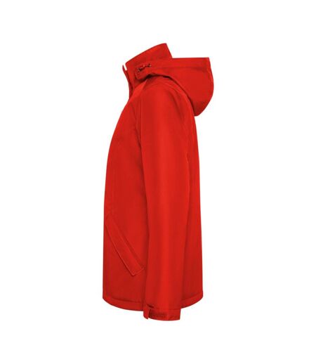 Womens/ladies america padded parka red Roly