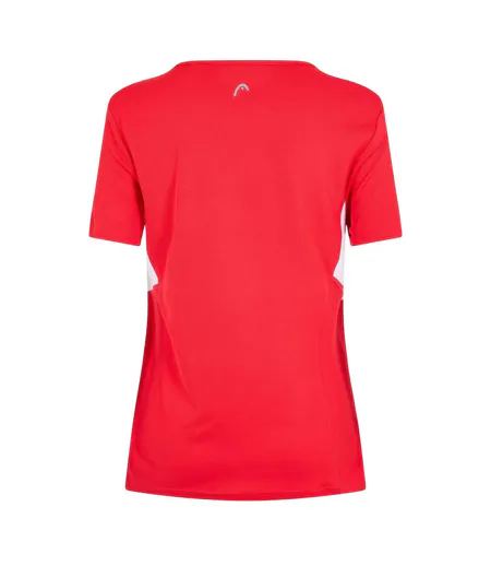 Womens/ladies Technical T-shirt Red Head