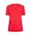 Womens/ladies Technical T-shirt Red Head-2