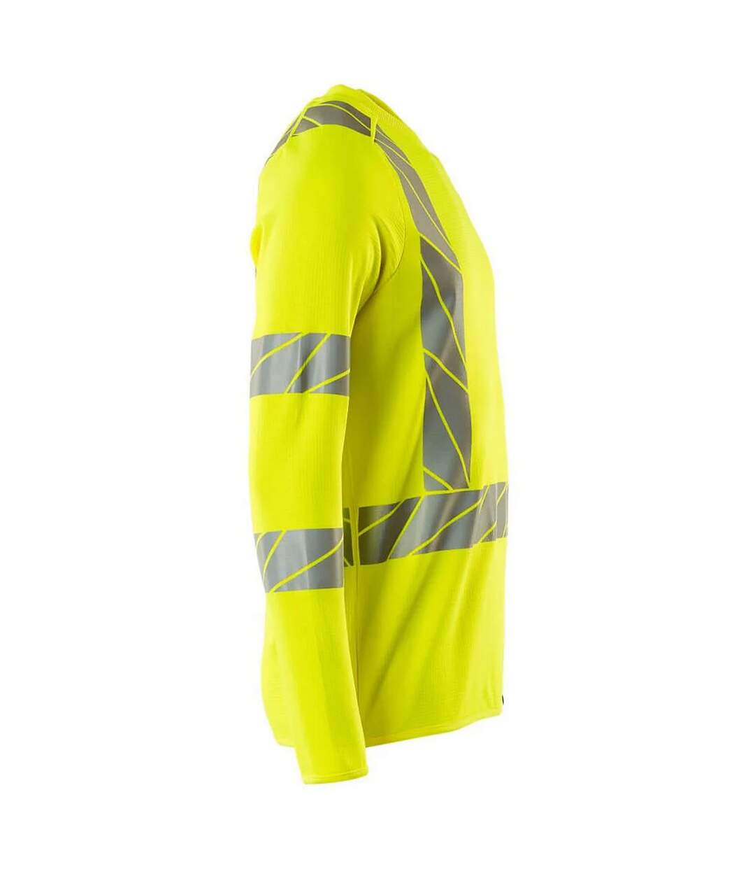 Sweat Accelerate Safe Homme Jaune Fluo Mascot-3