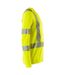 Sweat Accelerate Safe Homme Jaune Fluo Mascot-3