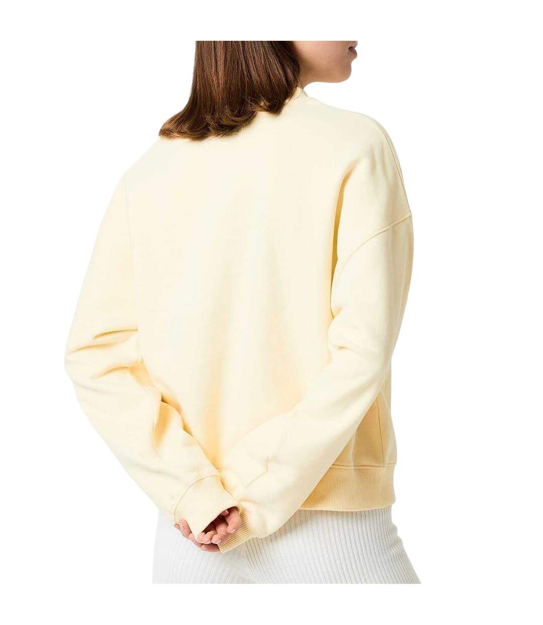 Unisex Adult Est 1910 Logo Sweatshirt Soft Yellow Everlast-3