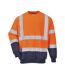 Portwest - Sweat de sécurité à deux ton - Homme (Orange / bleu marine) - UTPC3112