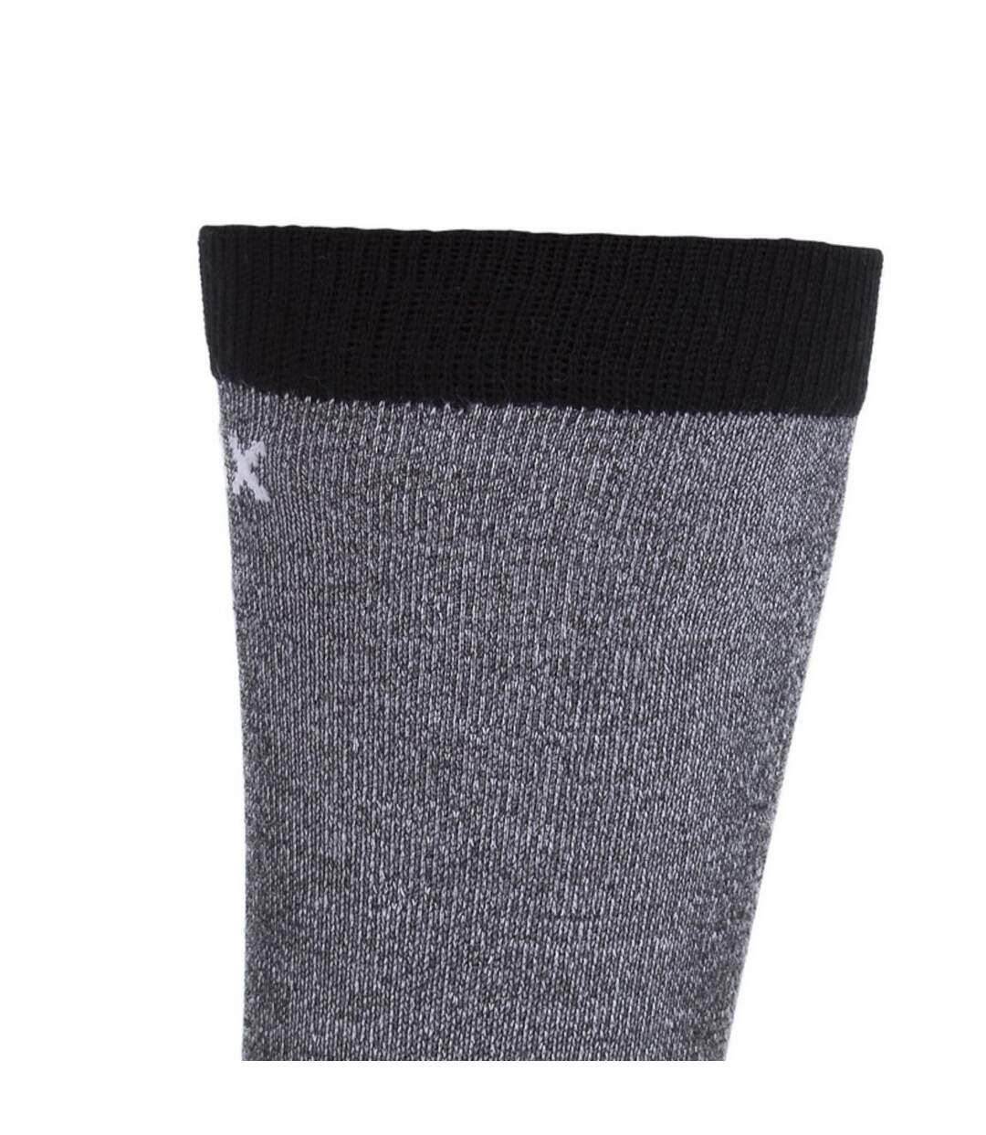 Trespass Mens Tippo Two Tone Lightweight Coolmax Socks (1 Pair) (Black) - UTTP325-2