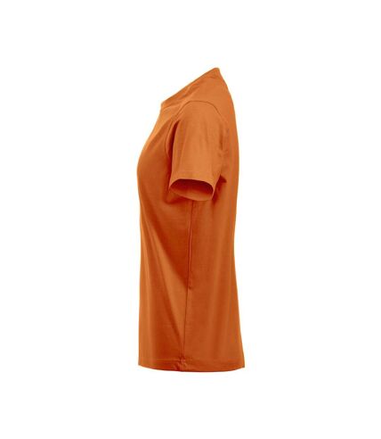 Clique Womens/Ladies Premium T-Shirt (Blood Orange) - UTUB258