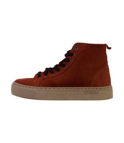 Basket Montante Cuir Natural World