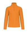 Sweat micropolaire zippé - Homme - K912 - orange