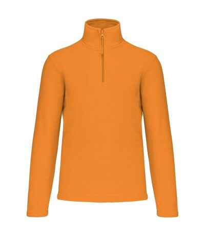 Sweat micropolaire zippé - Homme - K912 - orange