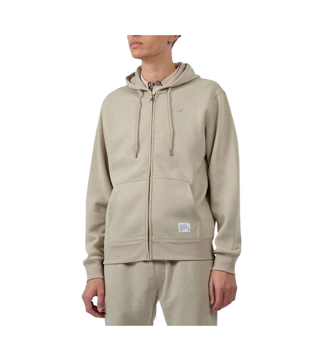 Sweat zippé Beige Homme Kaporal BYLA - XXL-1