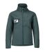 Mens Customised Stretch Soft Shell Jacket Forest Green Mascot-1