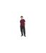T-shirt Motif/style Linéaire Homme Bordeaux Foncé Adidas-1