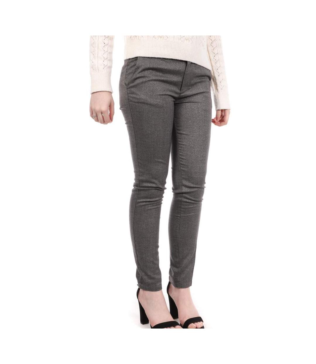 Pantalon Gris Femme Teddy Smith City Winter - 29-1