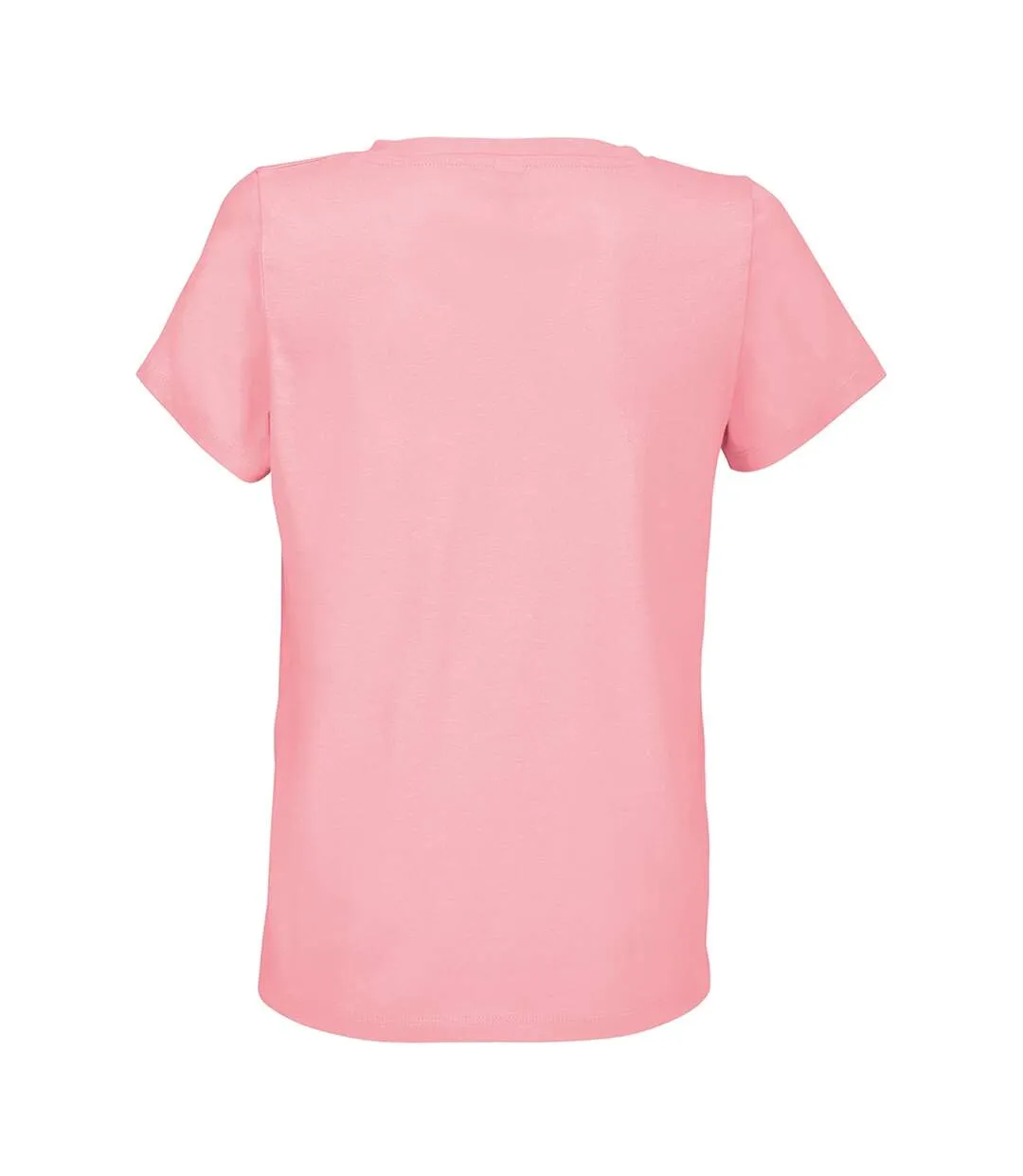 Womens/ladies Regent V Neck T-shirt Candy Pink SOLS-2