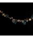 Guirlande de Noël intérieure à LED en bois Natural - L. 108 cm - Marron