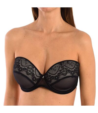 Underwired and padded bra for women, MICAELA model. Removable straps provide support and versatility.