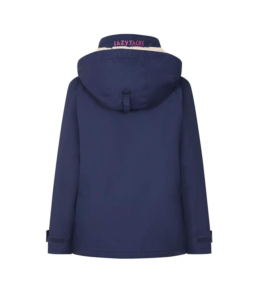 Veste Polaire Femme Bleu Mer Lazy Jacks-4
