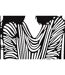 Décoration Murale Encadrée en Métal Fashion 60cm Noir-2