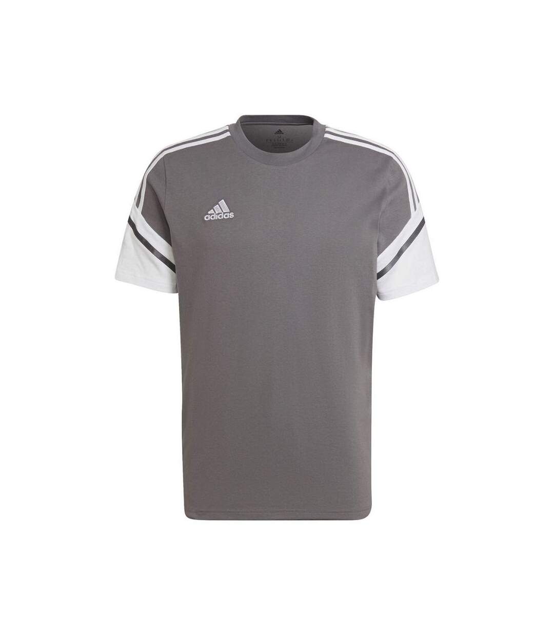 T-shirt Condivo Homme Blanc Gris Argenté Adidas-1