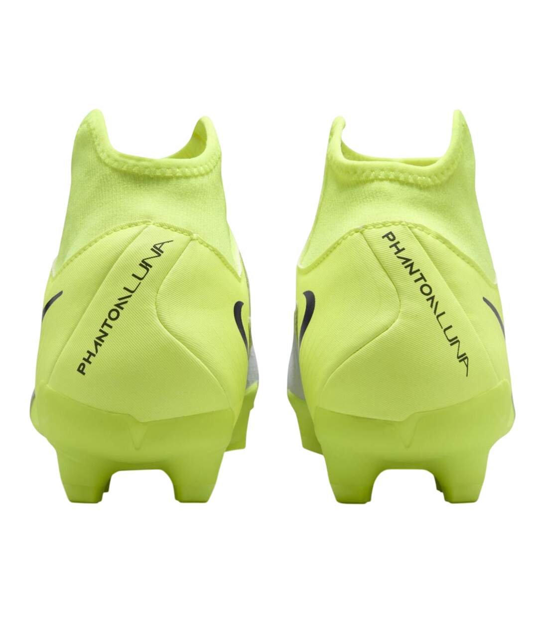 Chaussures De Foot Pour Terrain Ferme Phantom Luna Academy Homme Argenté Vert Fluo Nike-2