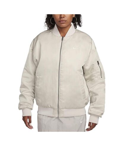 Bomber Écru Femme Nike DV7876 - L