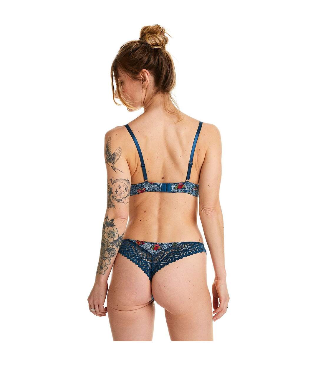 Soutien-gorge souple multico bleu Paprika