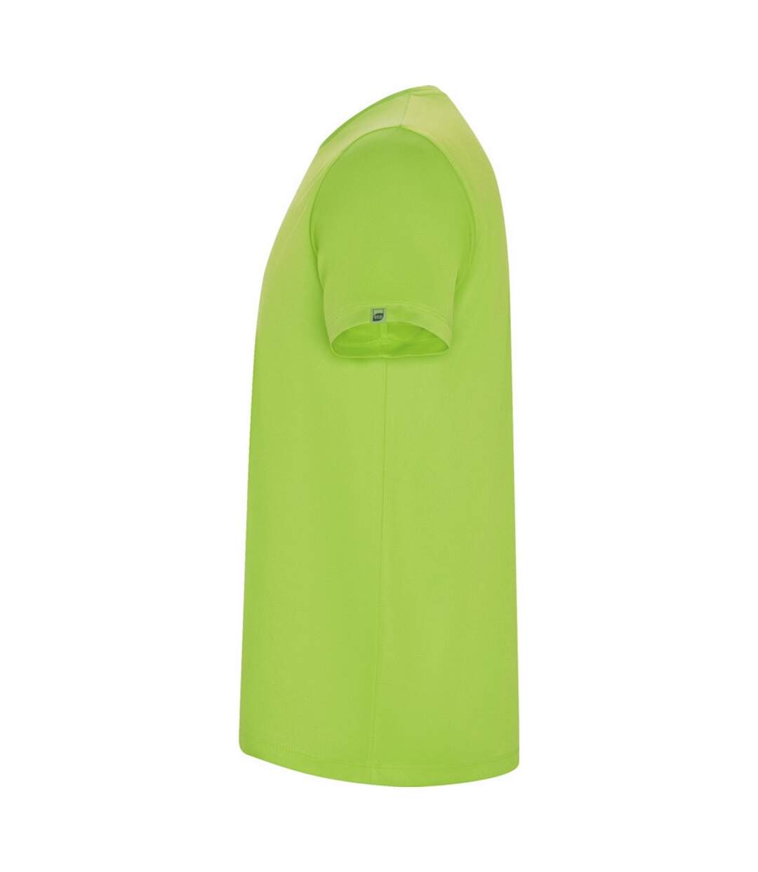 Mens Imola Short-sleeved Sports T-shirt Lime Roly-3