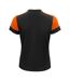 T-shirt Femme Noir Orange Printer PRIME-2