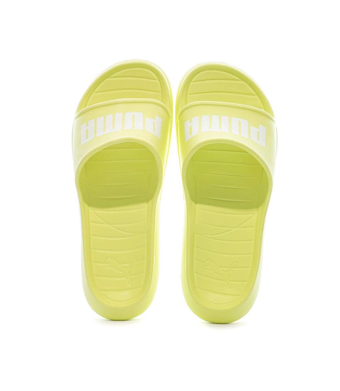 Claquettes jaunes homme puma divecat v2 lite-3