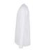 Sweat Manches Longues Adulte Blanc Build Your Brand-3