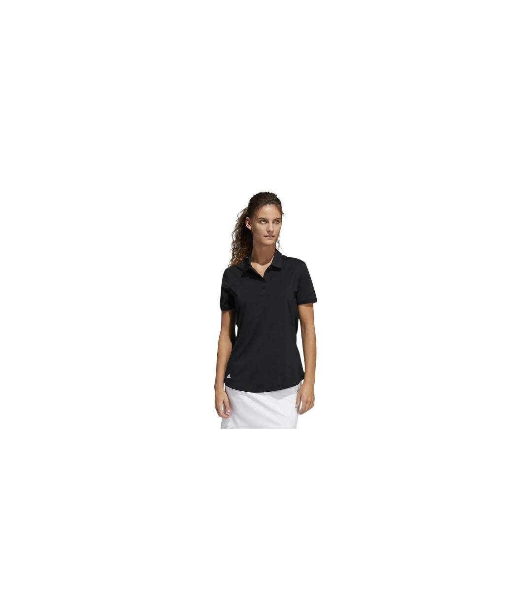 Polo Performance Femme Noir Adidas-1