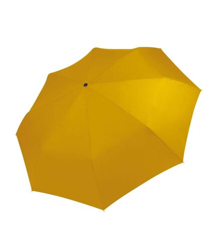 Parapluie pliable taille unique jaune Kimood