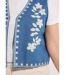 Gilet sans manches denim avec broderies-4