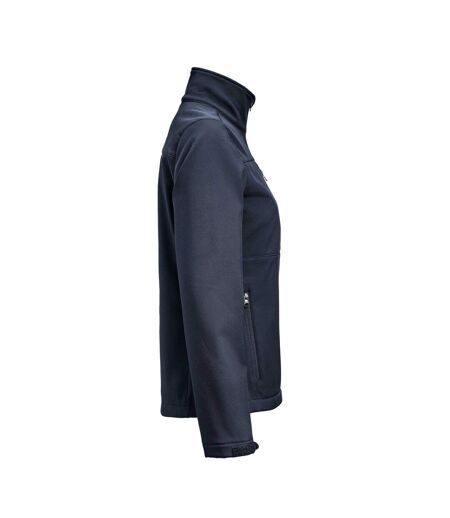 Womens/ladies Mammoth Jacket Navy James Harvest